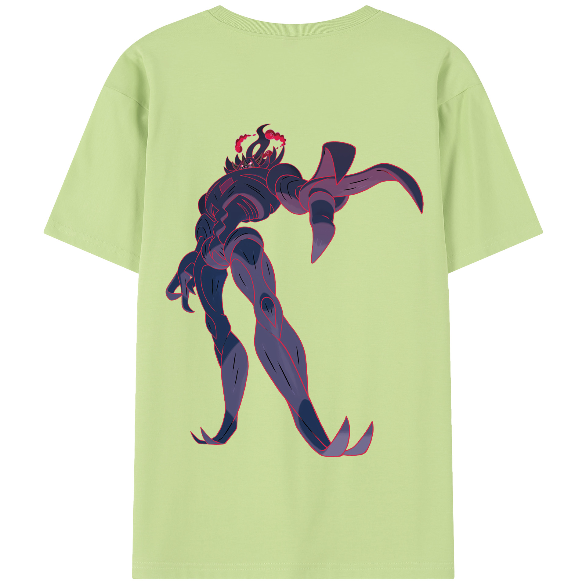 （画像用） ポケットモンスター Pokémon 綿100％半袖Tシャツ（背面プリント）